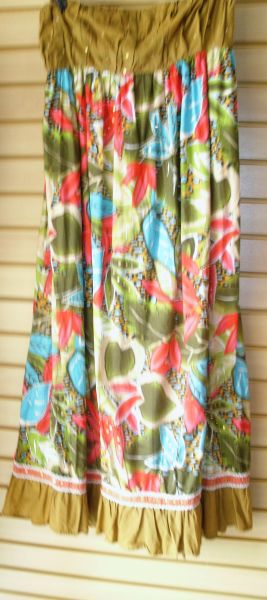 Vestido Indiano Bordado com alça