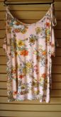 Blusa Estampada com Alça/Manga